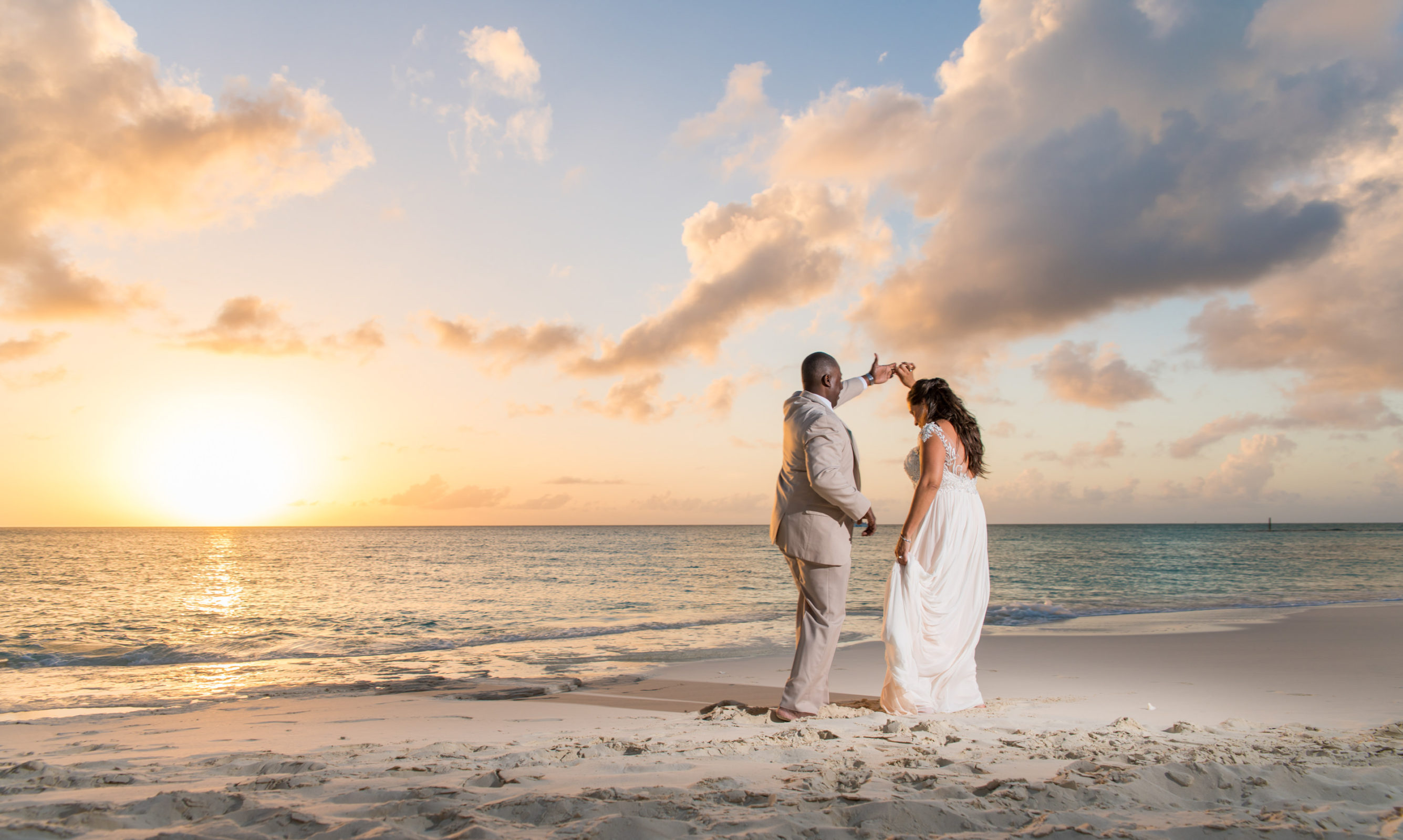 Turks Caicos Destination Wedding Black Nuptials