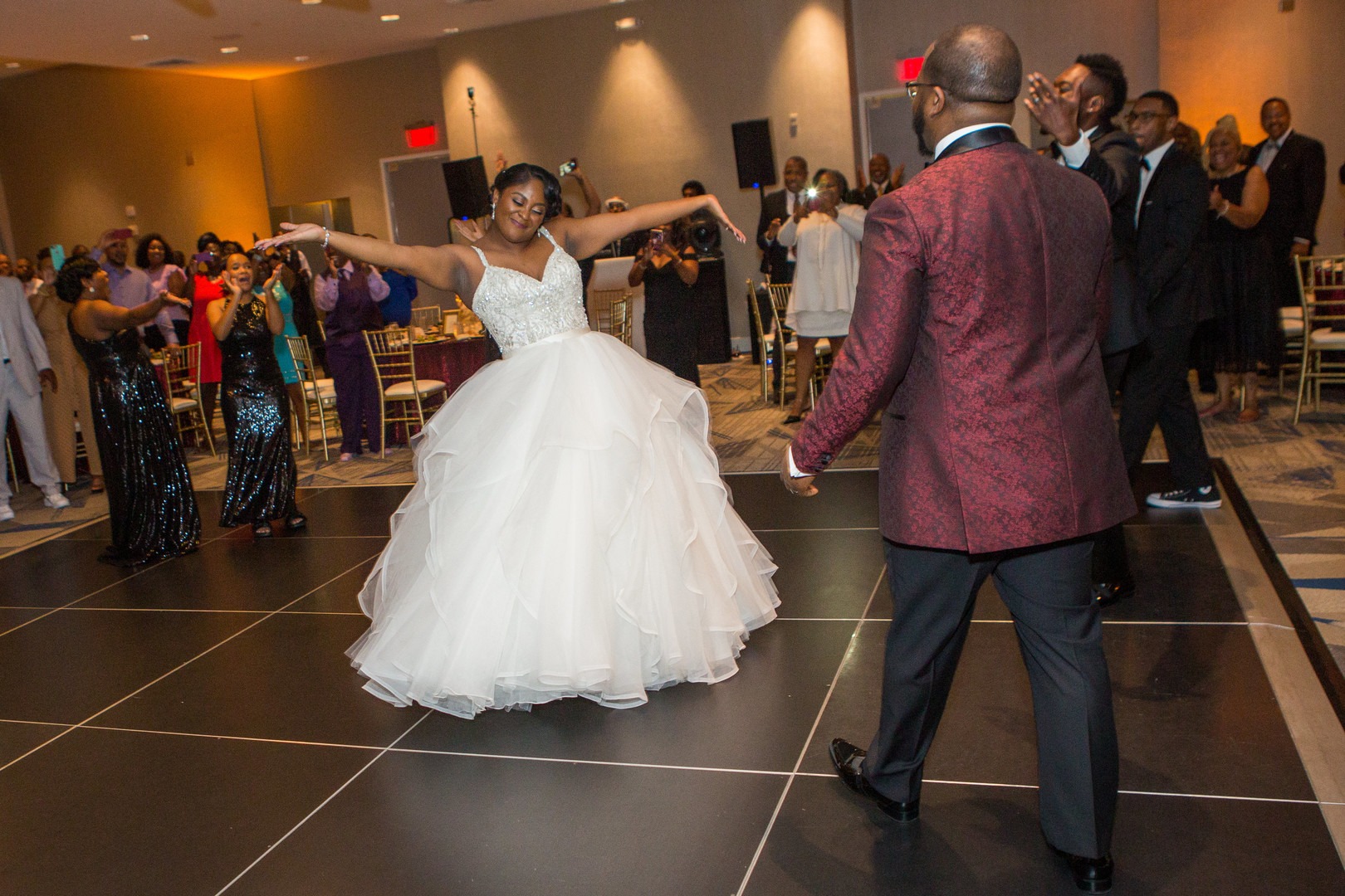 Snapshot: A Magical Wedding at the W (Atlanta, GA) - Black Nuptials