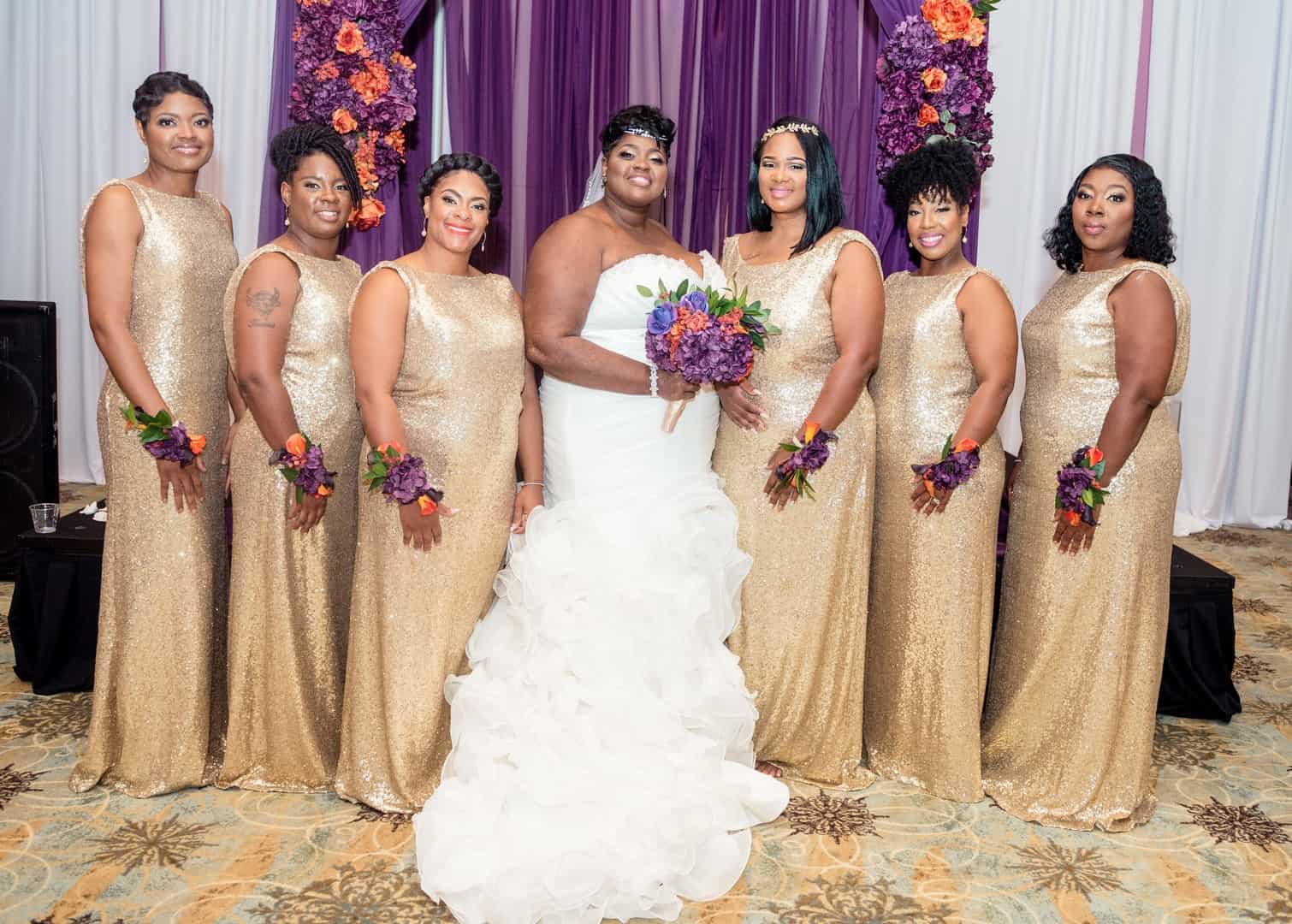 Clemson Tigers Inspired Wedding Columbia SC Black Nuptials