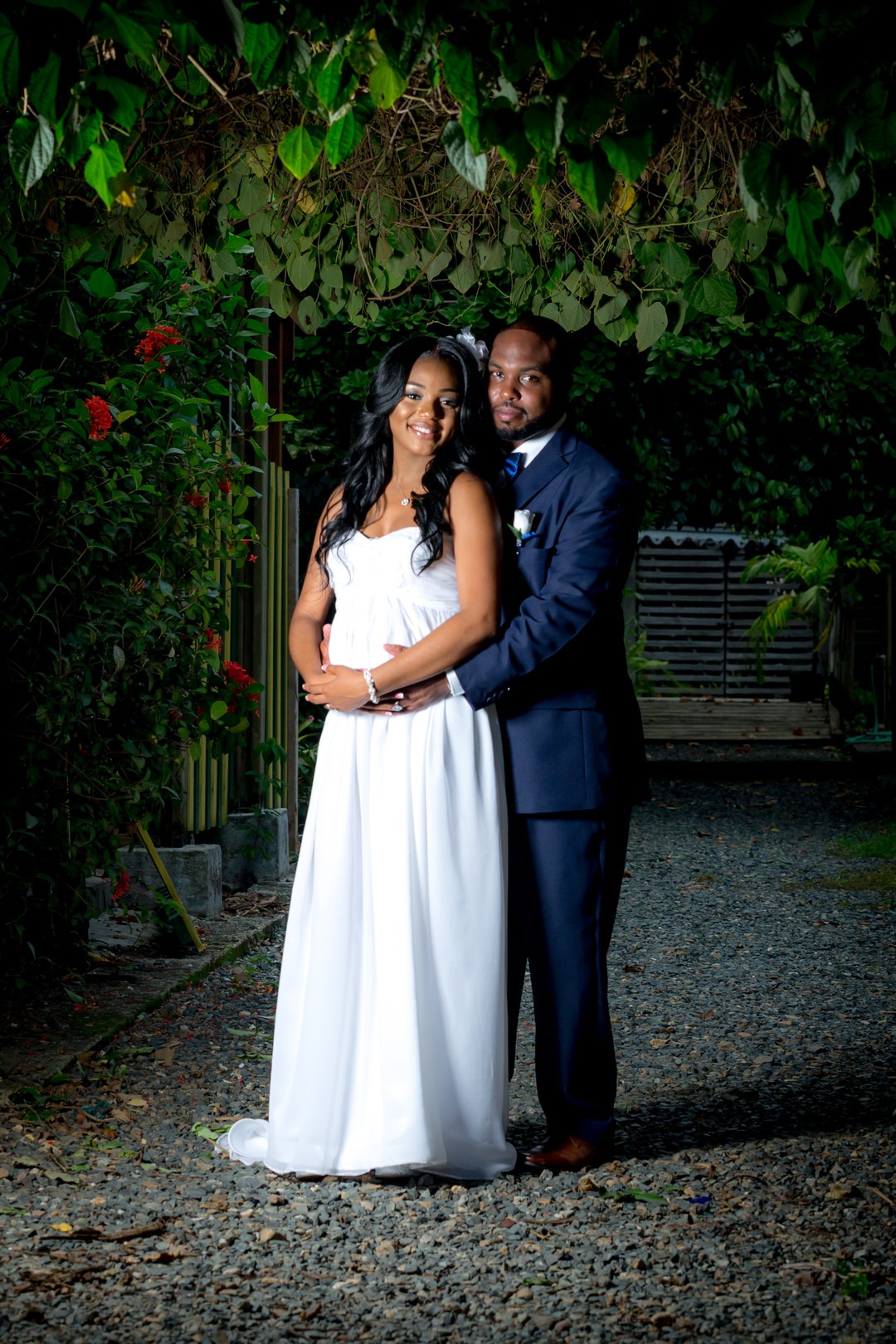 Virgin Islands Botonical Garden Wedding Black Nuptials