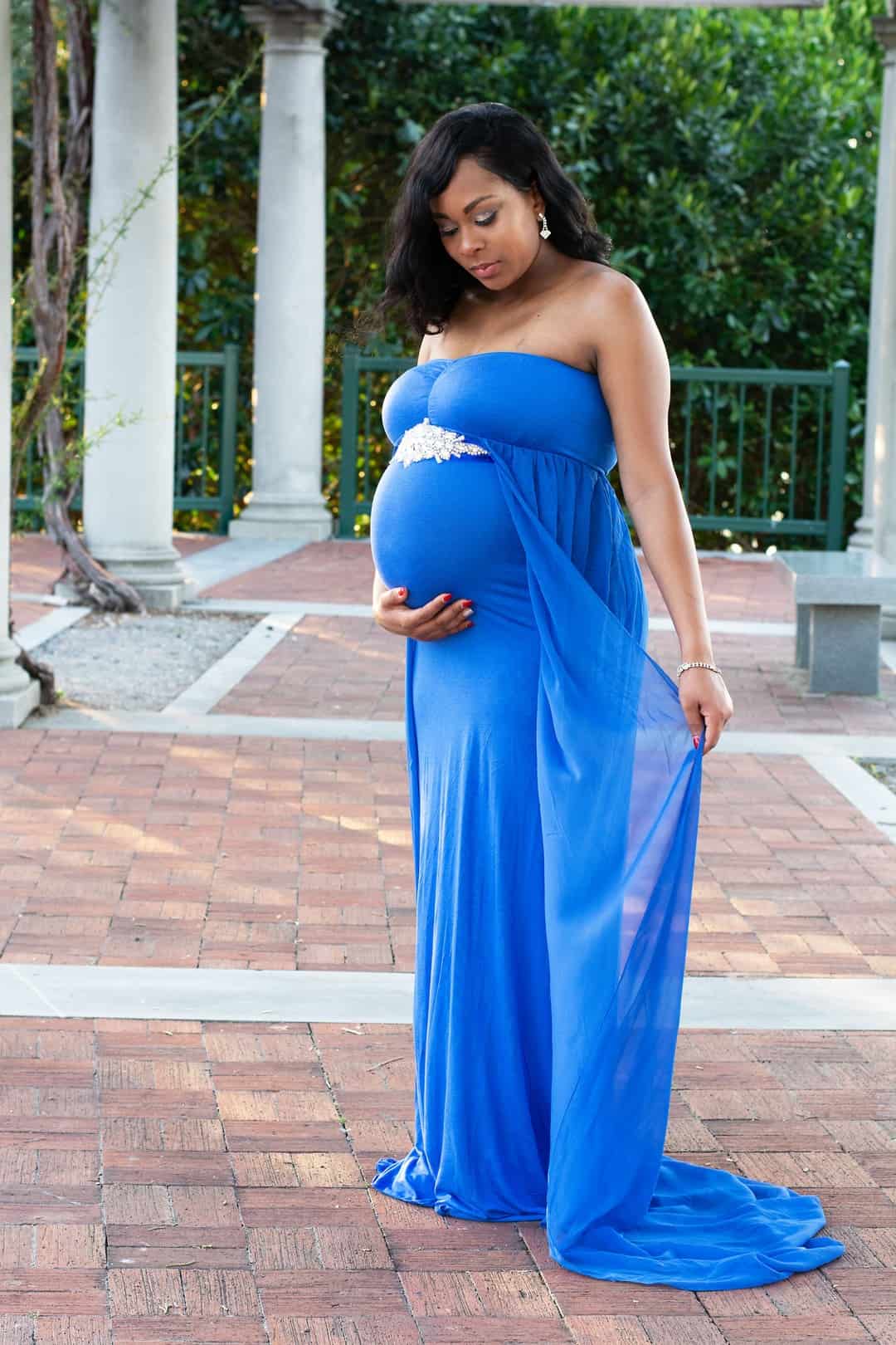 Lovely Maternity Shoot at The Augusta Riverwalk (Augusta, GA) - Black